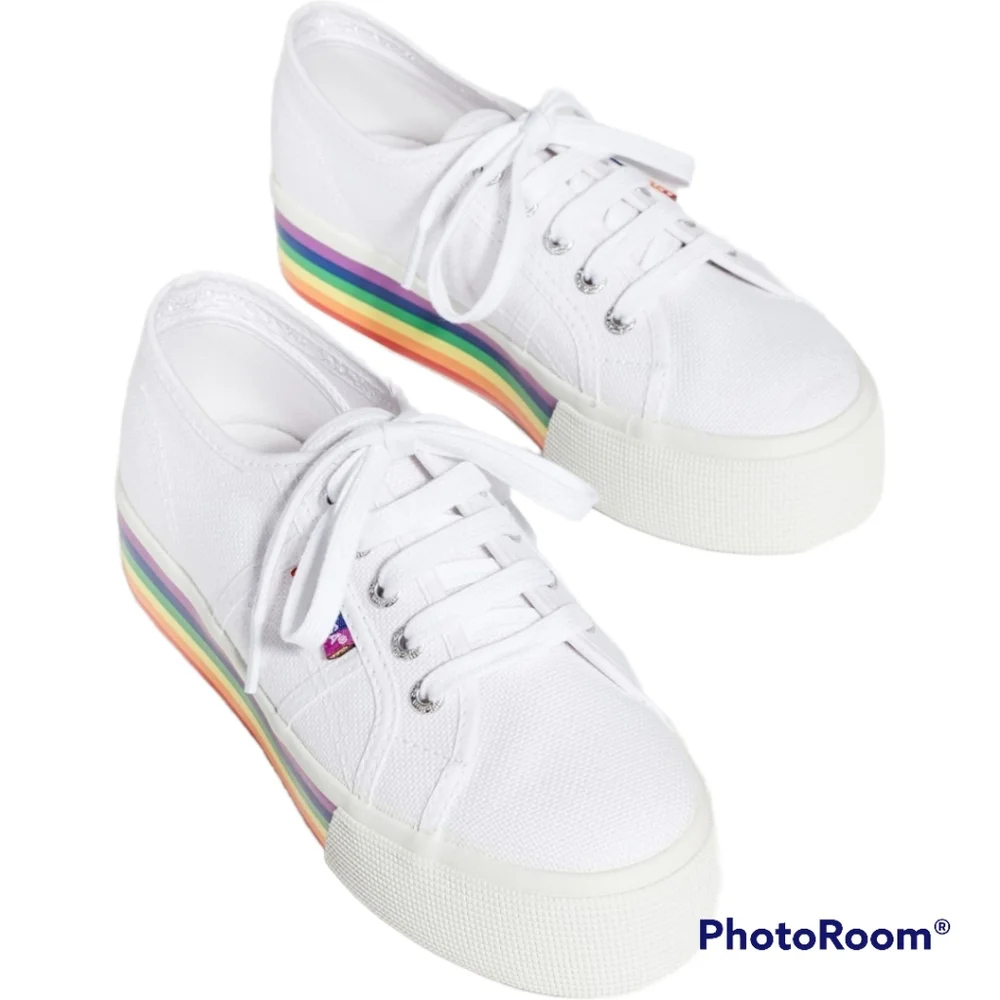 VS Pink Pride Set w/ Matching Superga Sneakers 🏳️‍🌈 - Picture 8 of 13